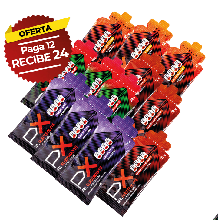 2x1 en Gel PX  caja x 24 sobres de 32G