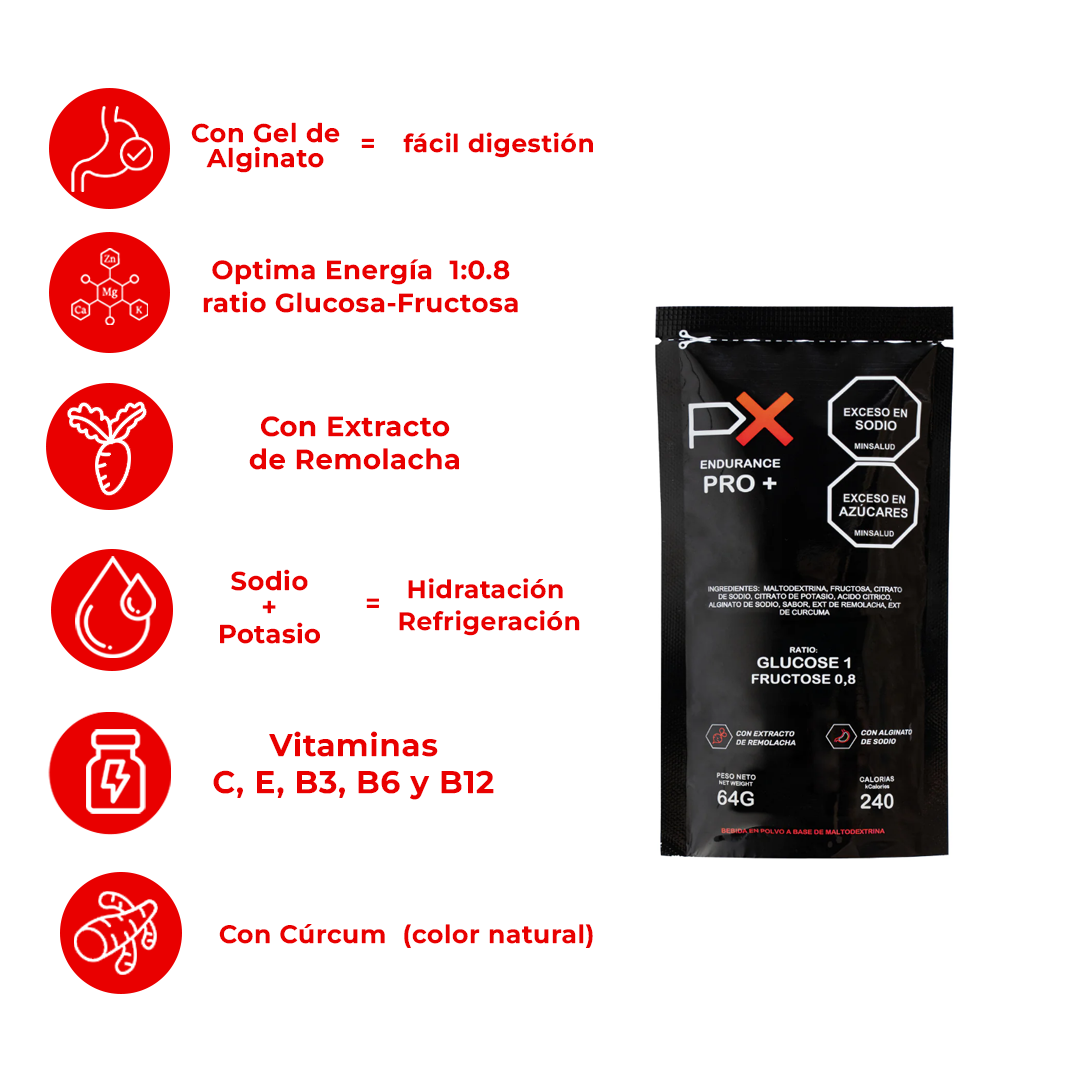 Unidad 64G (1 sobre) de PX PRO Drink Mix