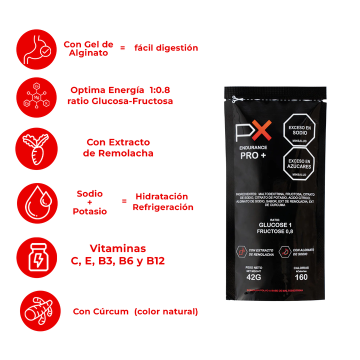Unidad 42G ( 1 sobre) de PX PRO Drink Mix