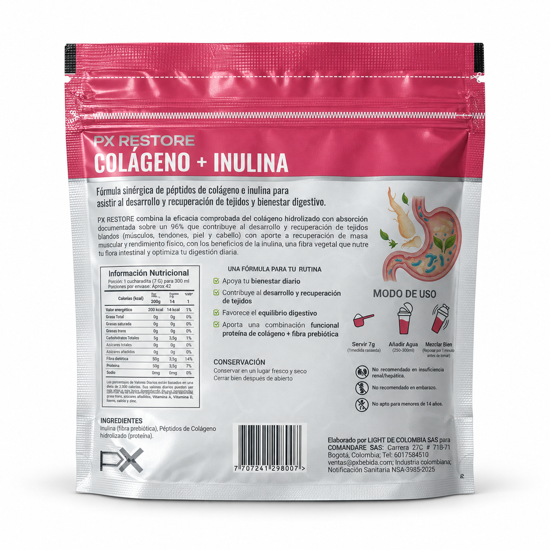 PX RESTORE Colágeno - Inulina