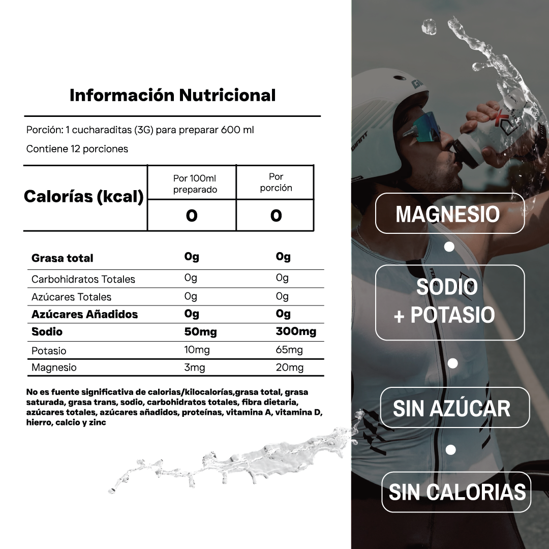 Paga 4, lleva 5 docenas de PX Electrolyte Bebida hidratante sin azúcar / sin calorías