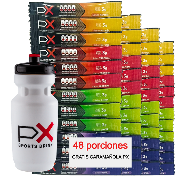 Bebida hidratante sin azúcar / sin calorías - PX Electrolyte