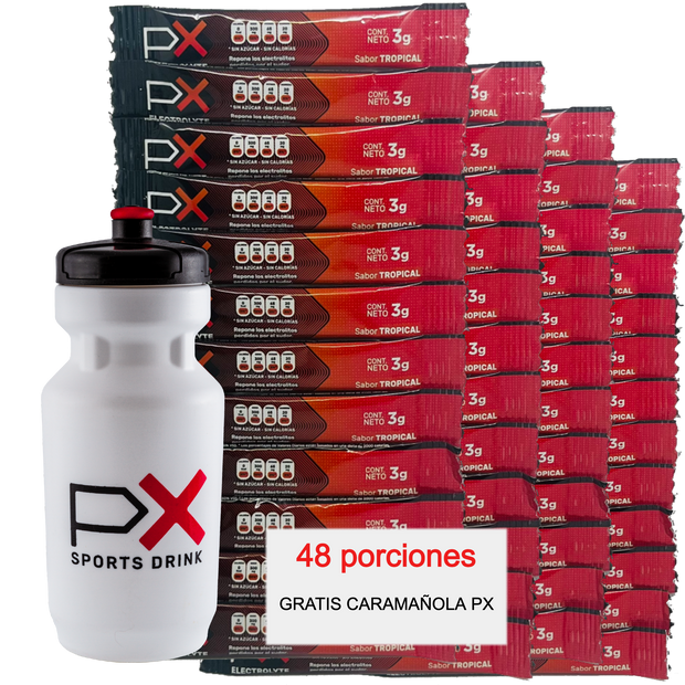 Bebida hidratante sin azúcar / sin calorías - PX Electrolyte