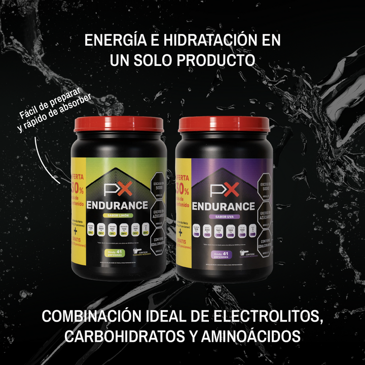 Bebida hidratante y energética para deportistas - PX Endurance