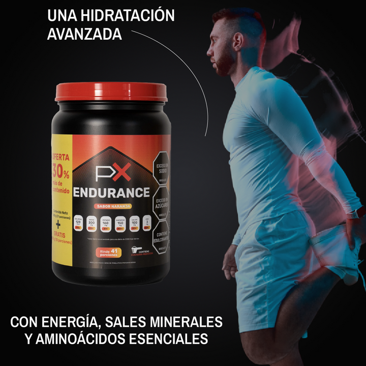 Bebida hidratante y energética para deportistas - PX Endurance