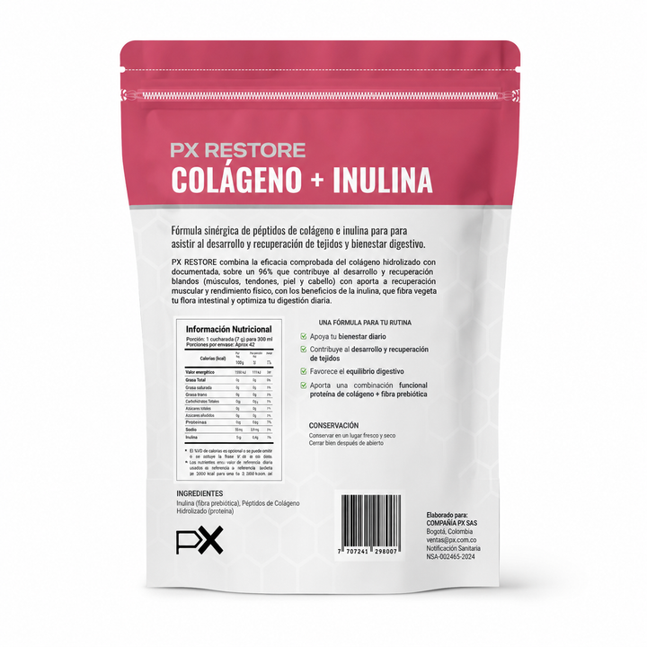 Inulina Colágeno