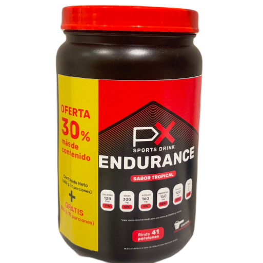 Bebida hidratante y energética para deportistas - PX Endurance