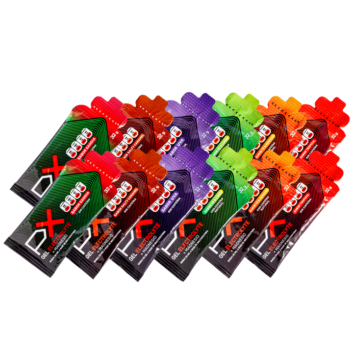 32G caja x 12 un de Gel PX es rápida energía + sales